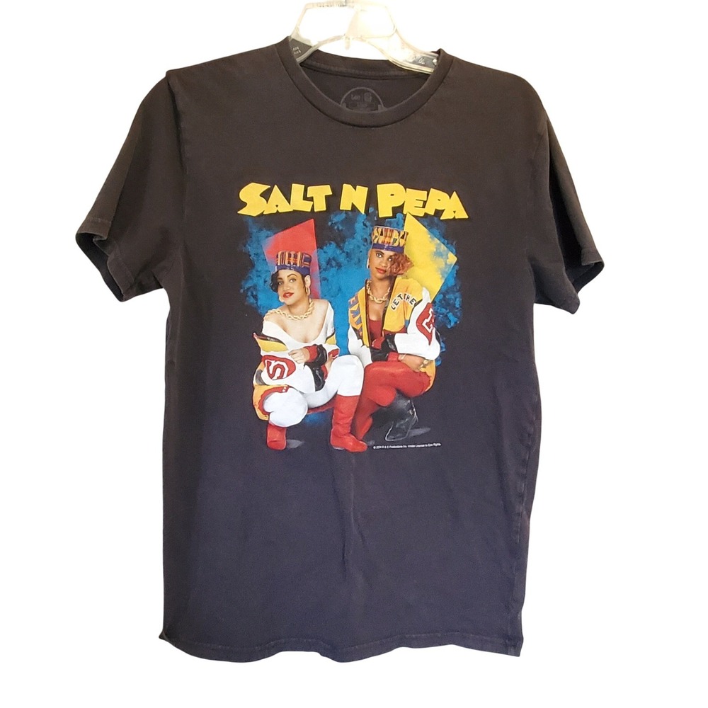Salt N Pepa Graphic T Shirt Lee Classic Fit Cotton Mens S/Ch/P